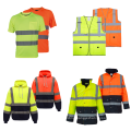 High Visibility Security Uniform Reflective Vest Wholesale Safety Vest Roadway Safety Clothes road workers safety clothing